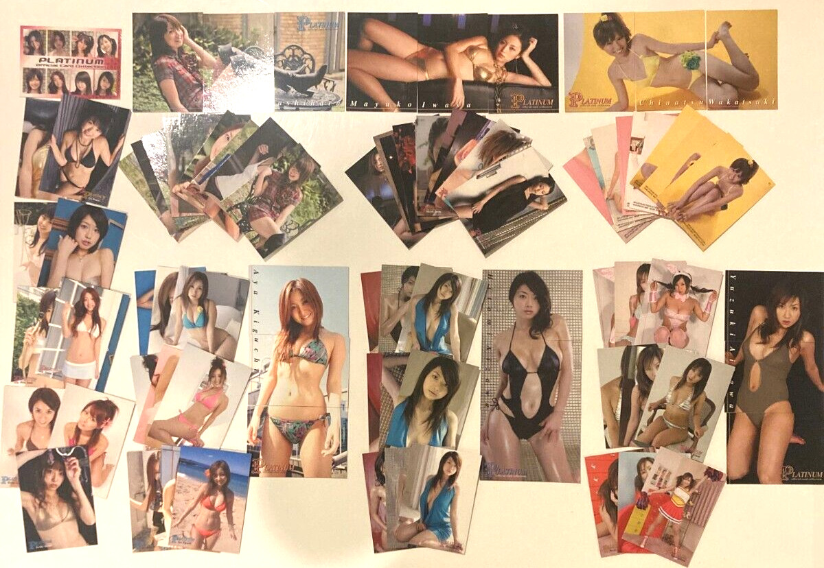 RLATINAMU Official card Trading Card complete Bikini Girl JAPANESE IDOL 81pieces