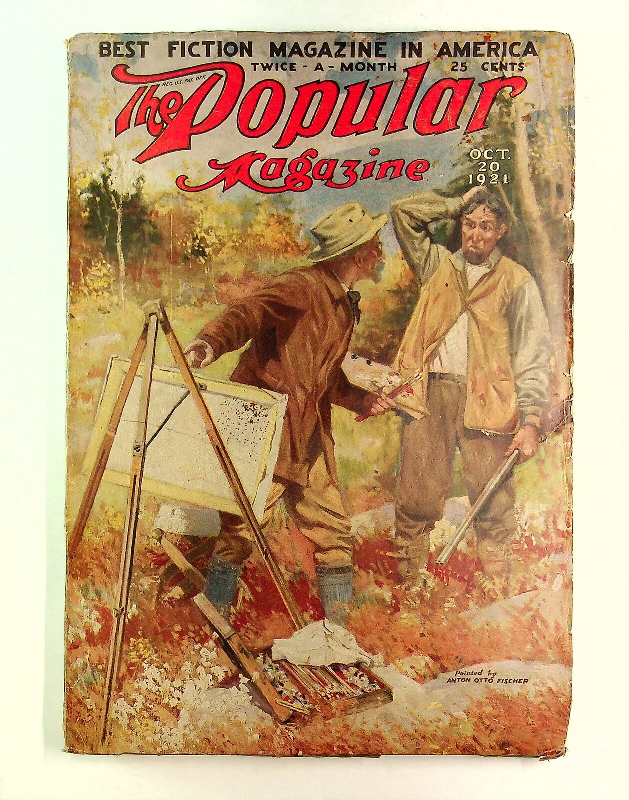 Popular Magazine Pulp Oct 20 1921 Vol. 62 #1 VG