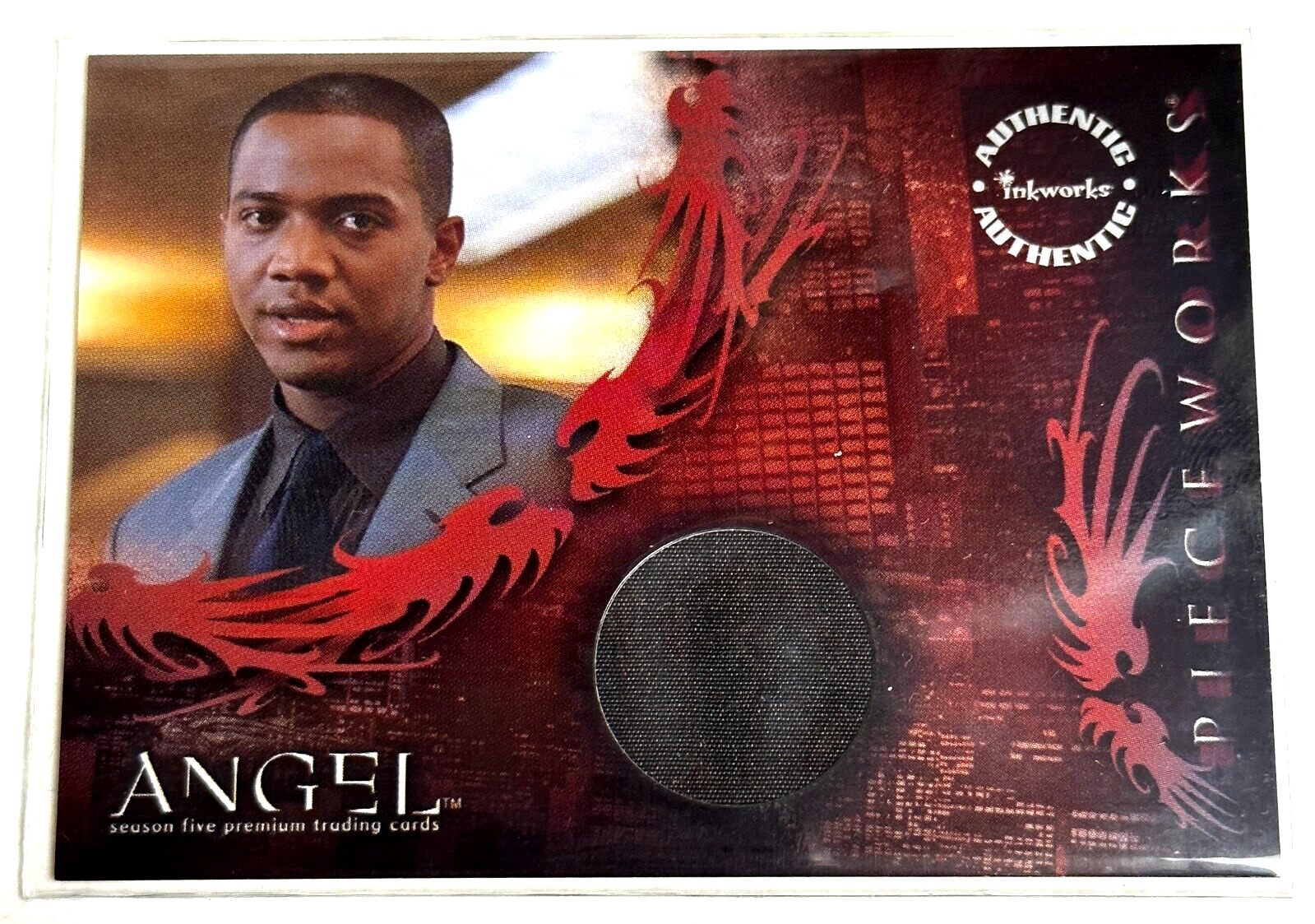 2004 Angel Season 5 Costume Card Featuring Material Worn by J. August Richards