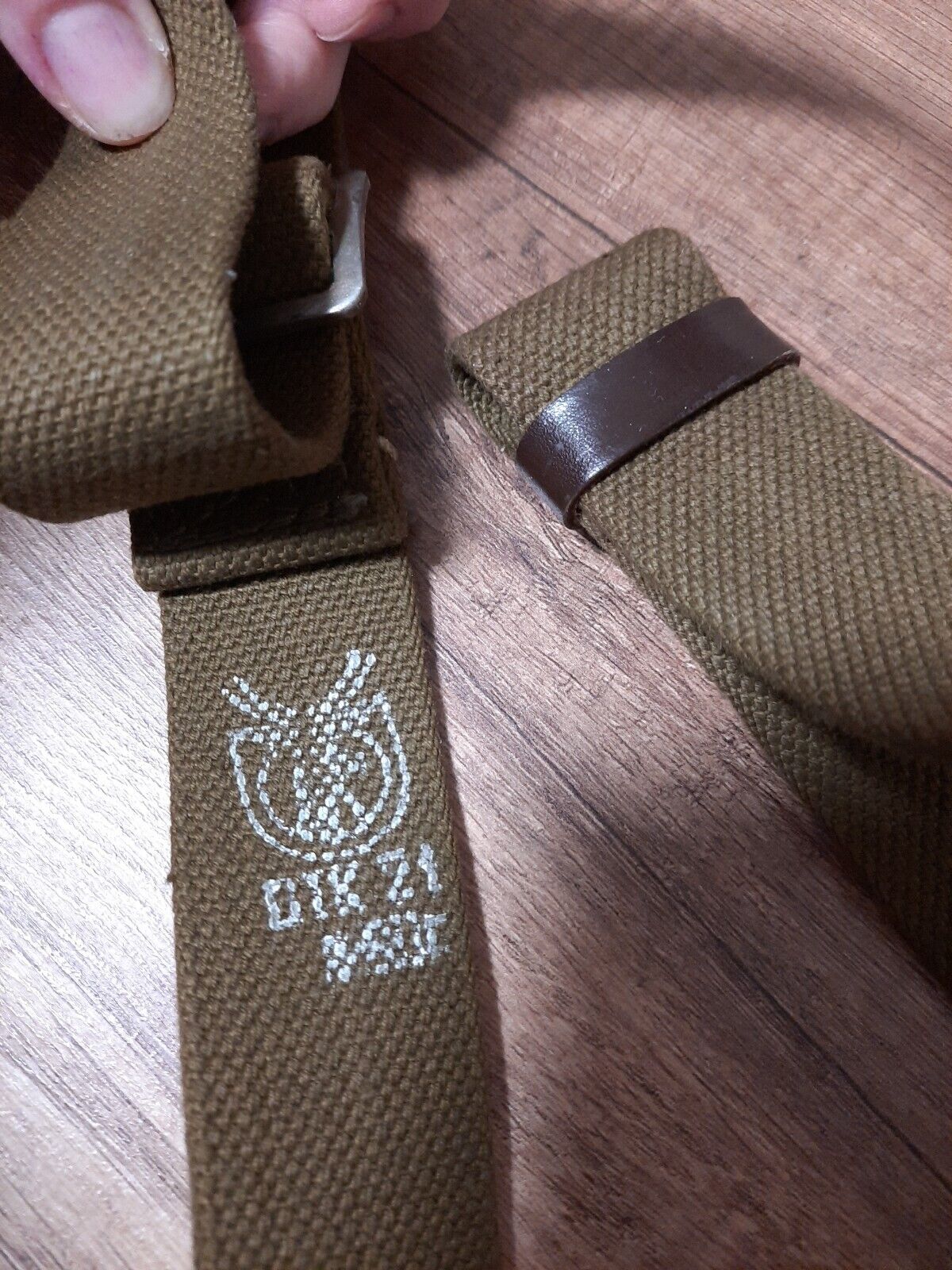 USSR Original Army Sling Carrying Belt Canvas Strap Soviet Russian sling. NOS
