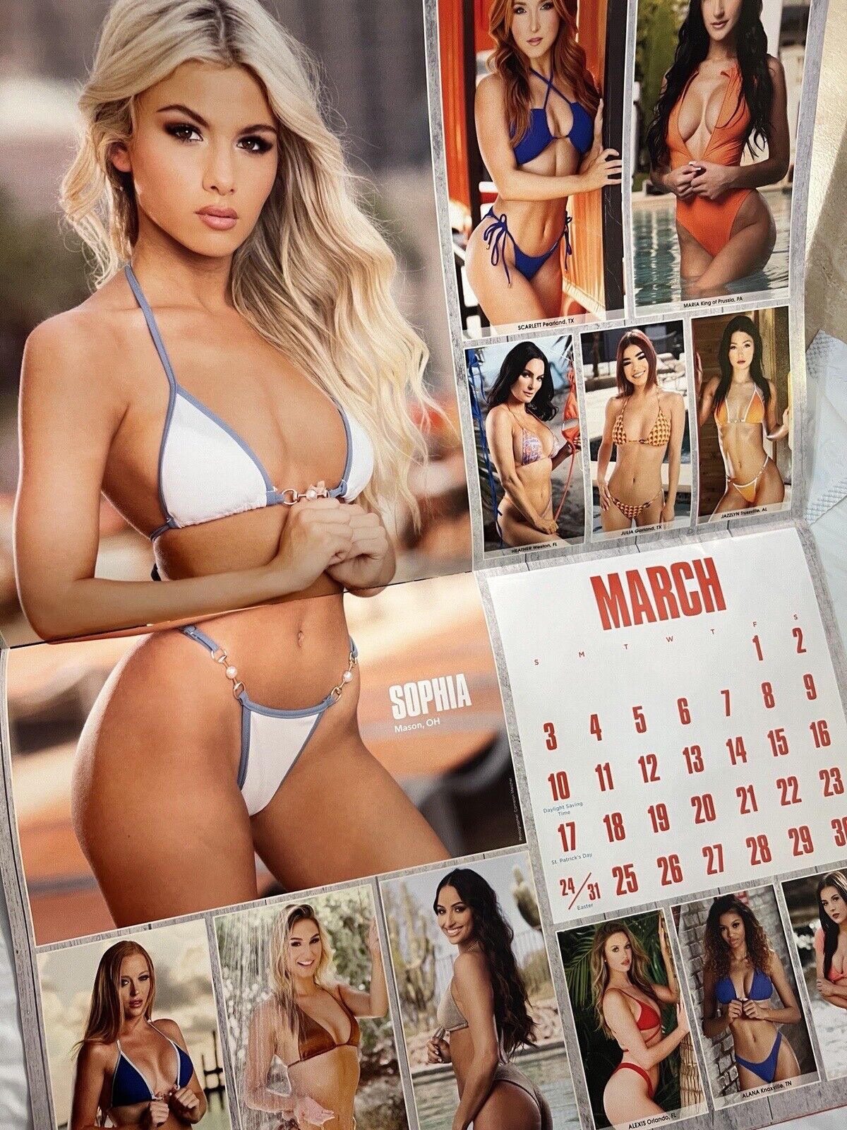 Hooters Calendar 2024 Brand New SEALED, Coupons, Exclusive South Florida Poster
