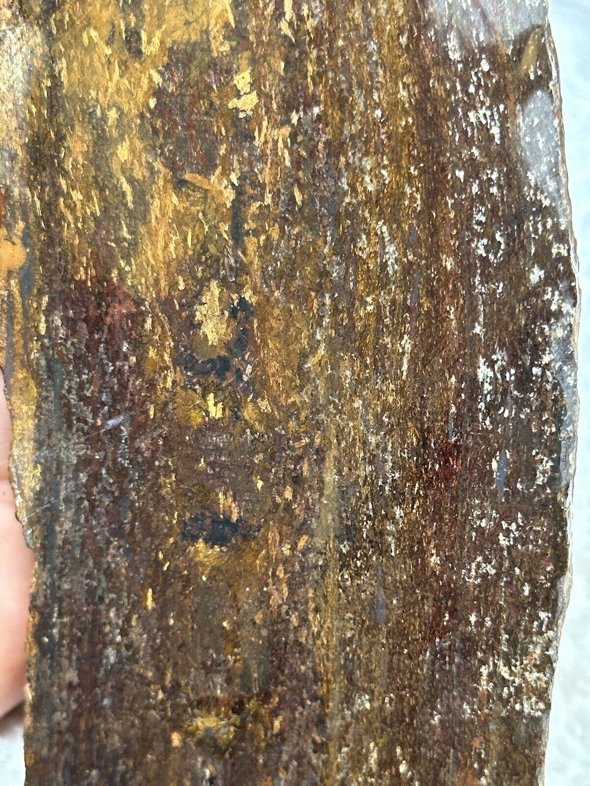 Bronzite Slab 5.3 Ounces Cab Jasper Agate M134