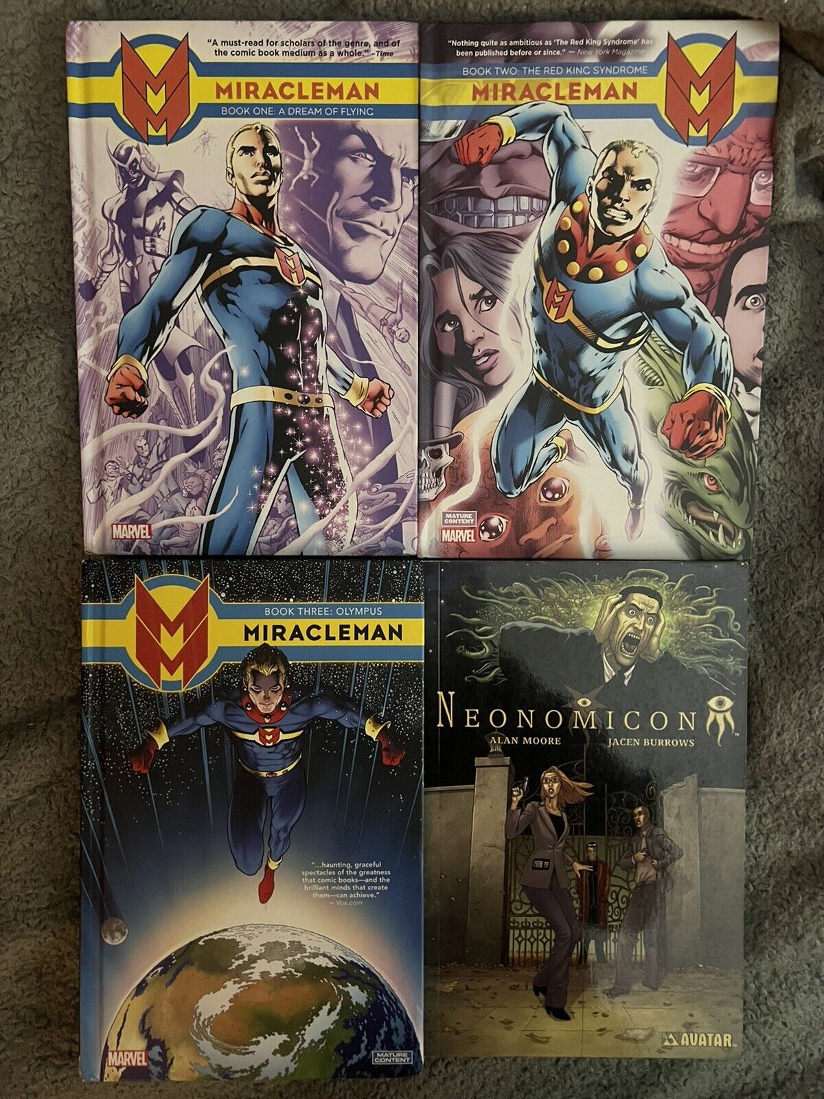 Miracleman By Alan Moore Vol 1 2 3 HC Lot