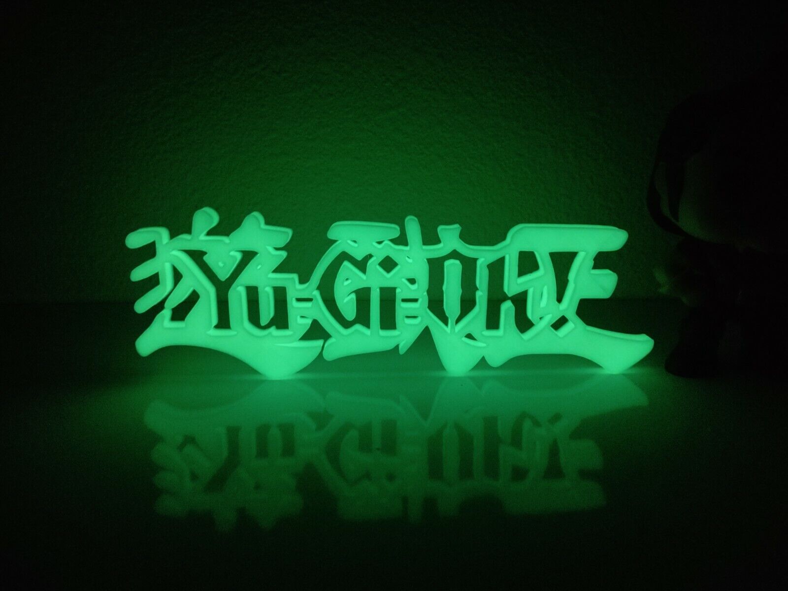 Yu-Gi-Oh GITD Display Sign Glow in the Dark