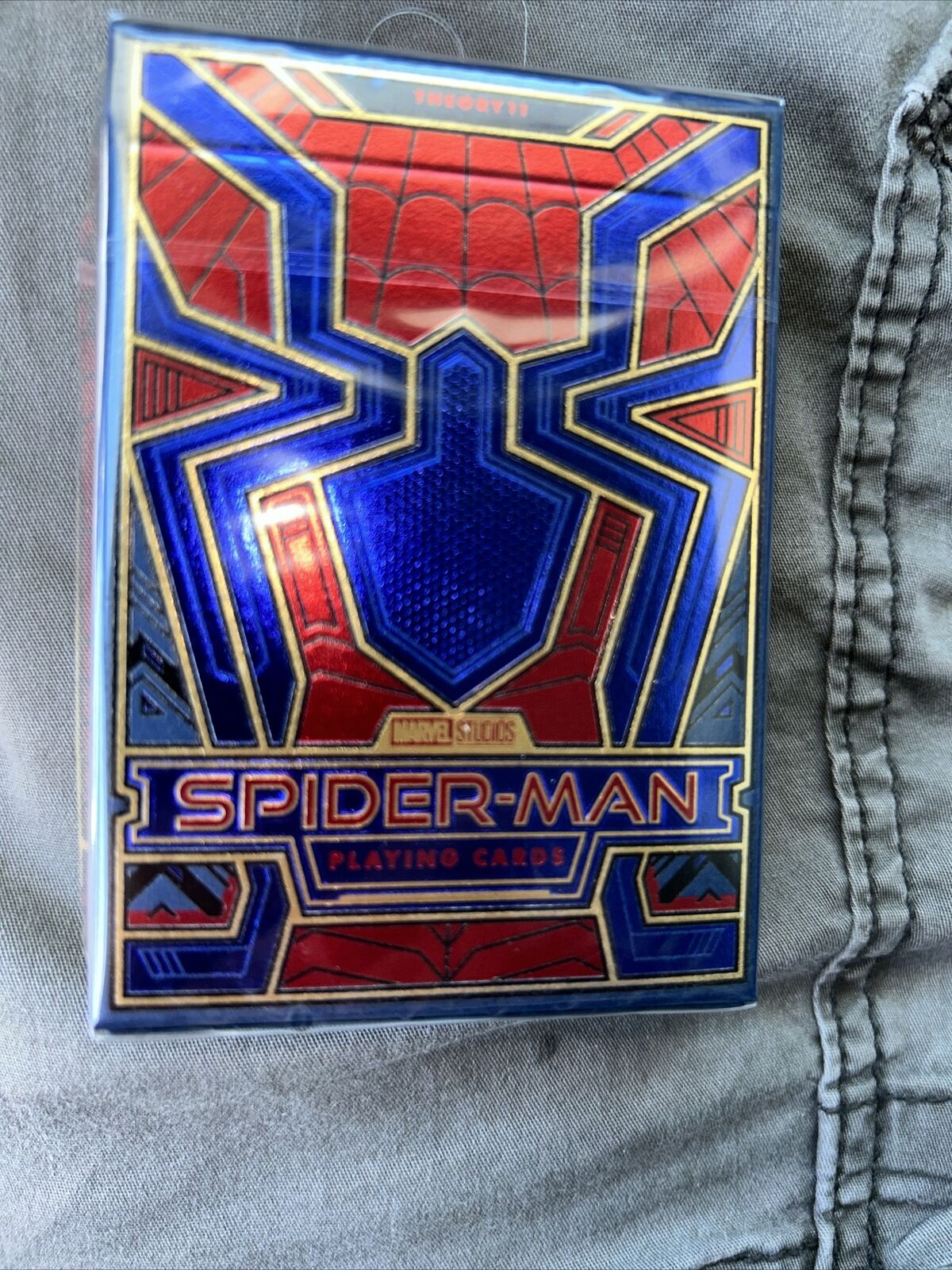 MARVEL STUDIOS SPIDER-MAN PLAYING CARDS THEORY 11 - NEW IN SEALED CELLOPHANE