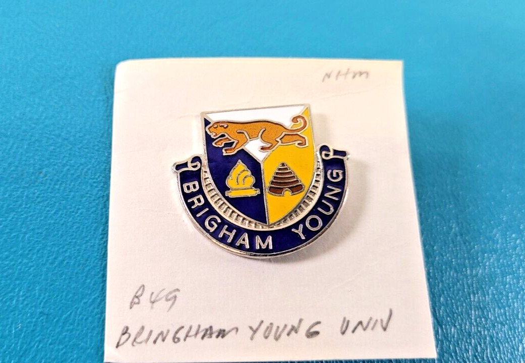 Vintage Brigham Young University BYU Medal Pin Insignia ROTC Air Force