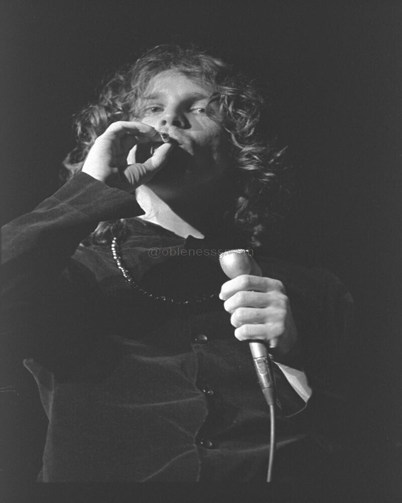 8x10 Jim Morrison GLOSSY PHOTO photograph picture print the doors smoking smoke