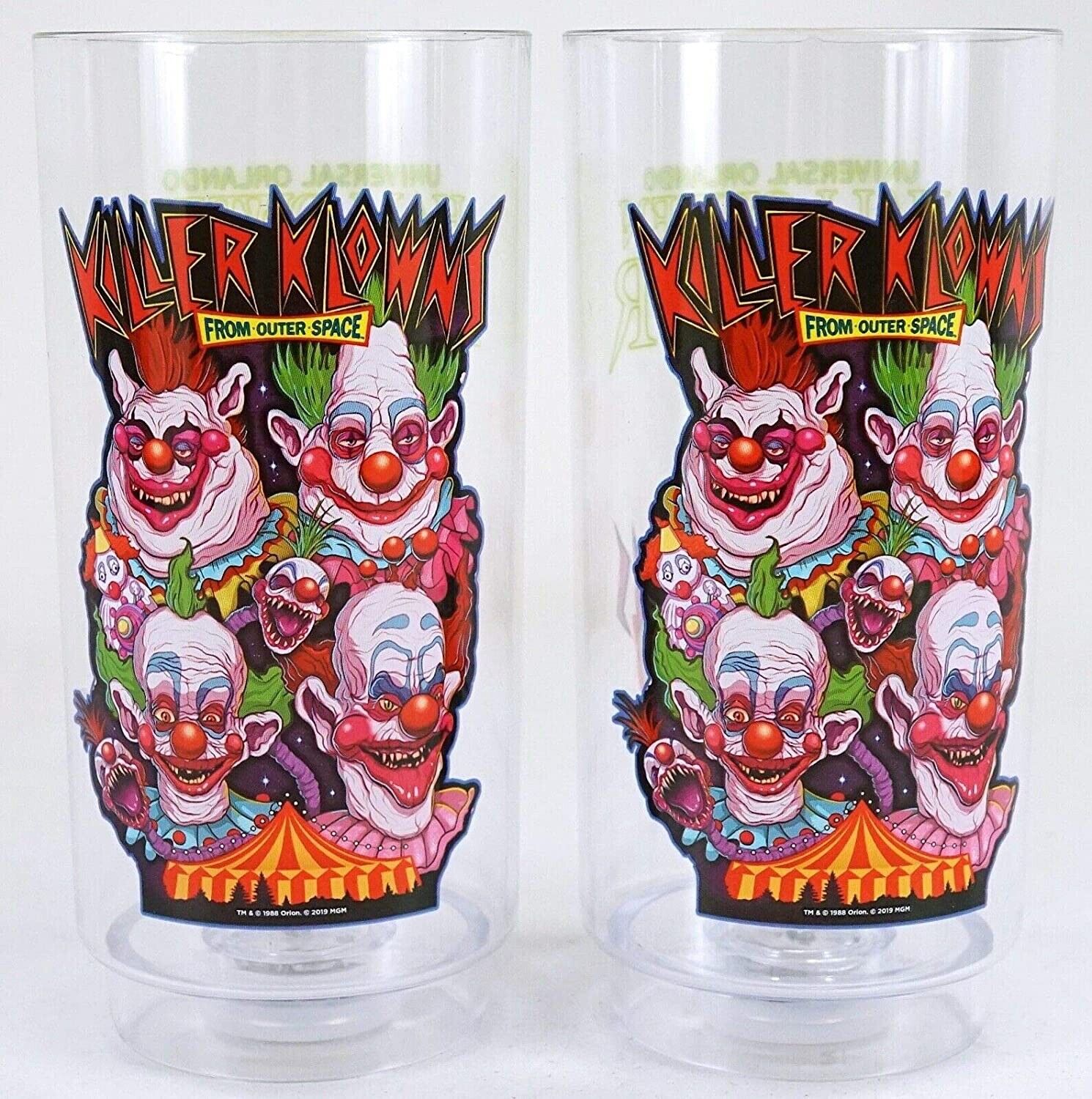 Universal Studios Halloween Horror Nights 2019 Killer Klowns Light Up Cups