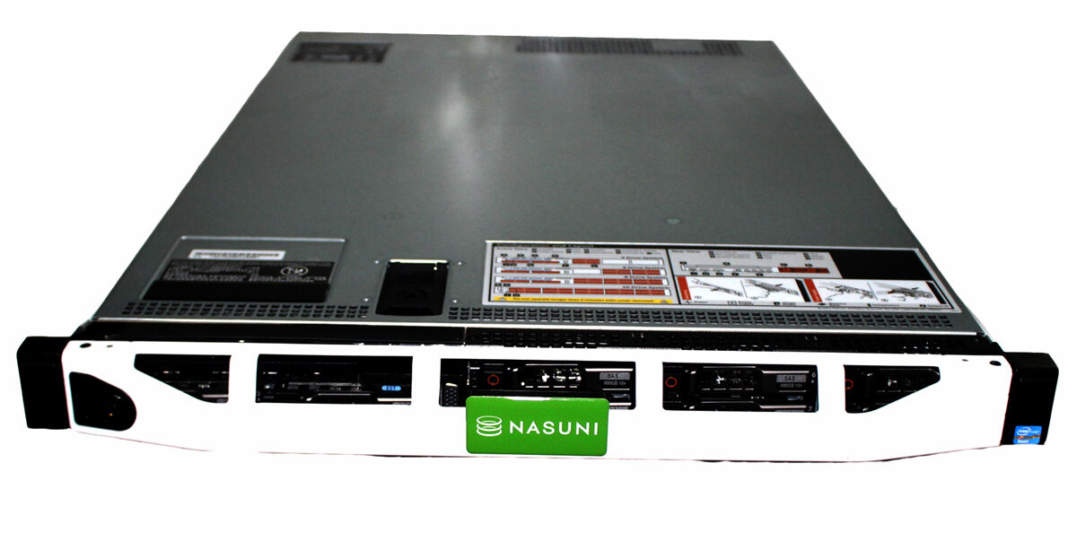 NASUNI FILER NF-400 DELL POWEREDGE R620 7.2 TB 32GB RAM Intel Xeon E5-2609 X 2 