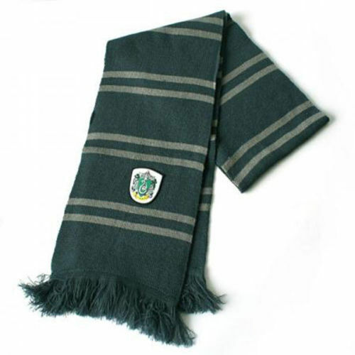 For Harry Potter Fans Slytherin Soft Warm Winter Thicken Costume Scarf Xmas