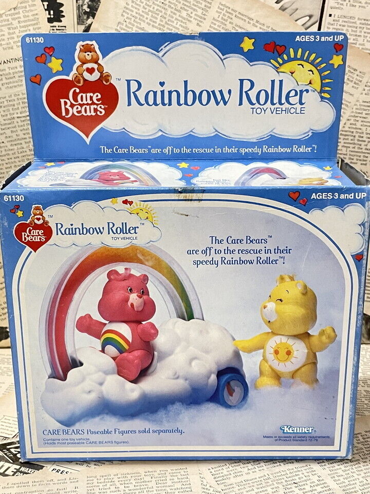 1980s   Care Bear   Rainbow Roller    Vintage   Kenner   Kenner   CareBear