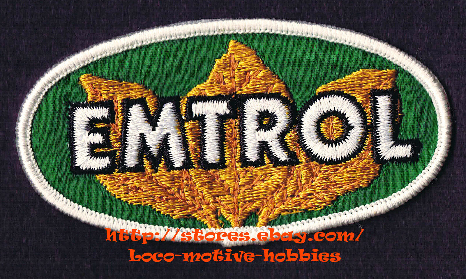 LMH Patch  EMTROL  BIO-BASED MOTOR OIL Lubricants  Soy Based & Corn Products
