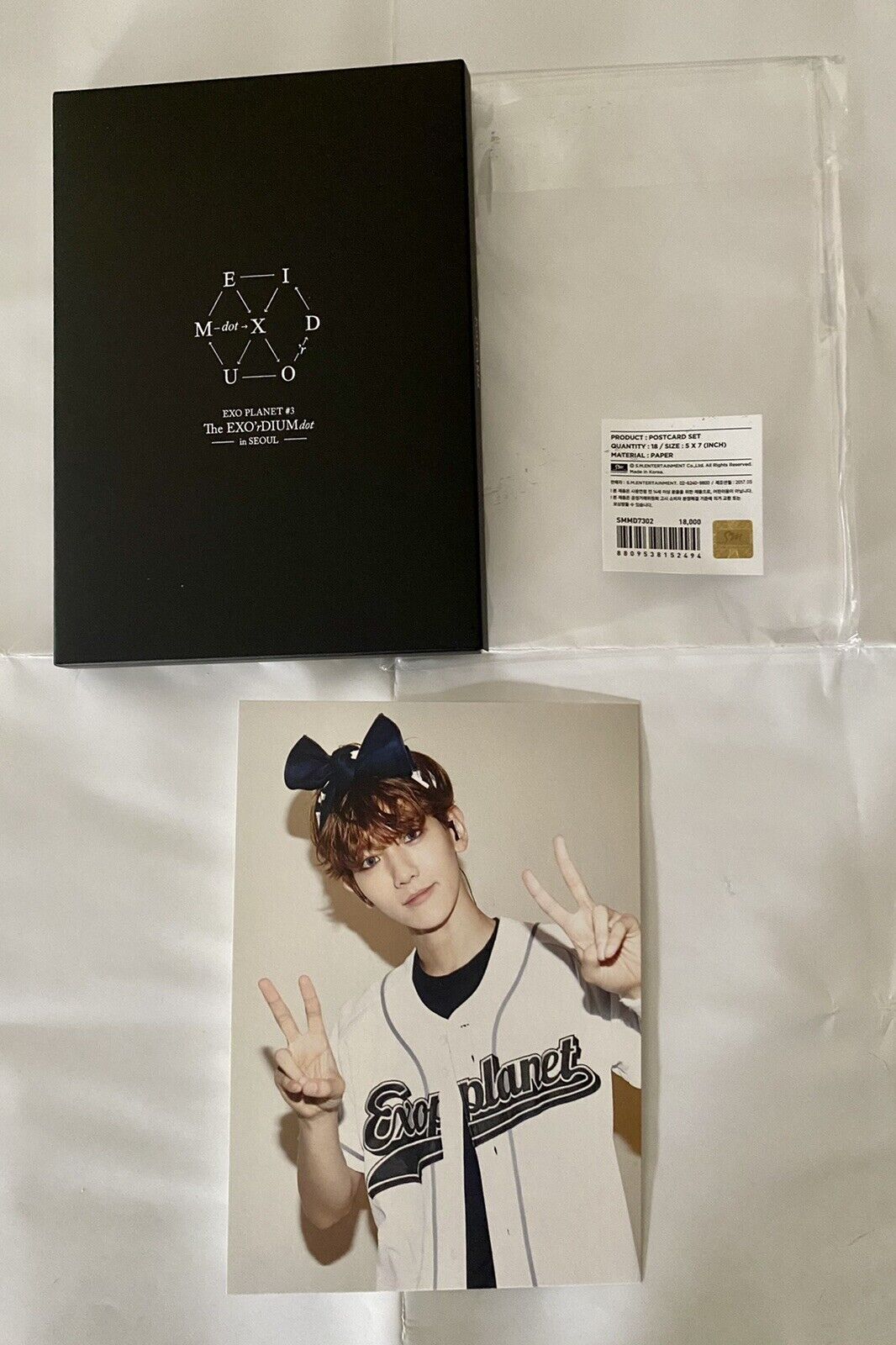EXO Baekhyun Official Postcard Limited SM\