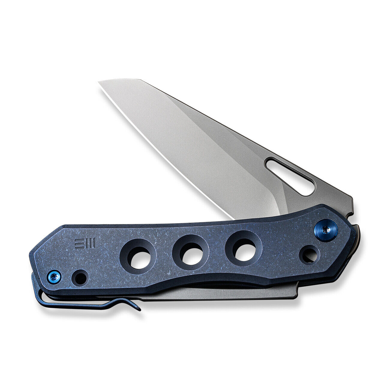 WE KNIFE Vision R 21031-3 Superlock 20CV Blue Titanium Stainless Pocket Knives