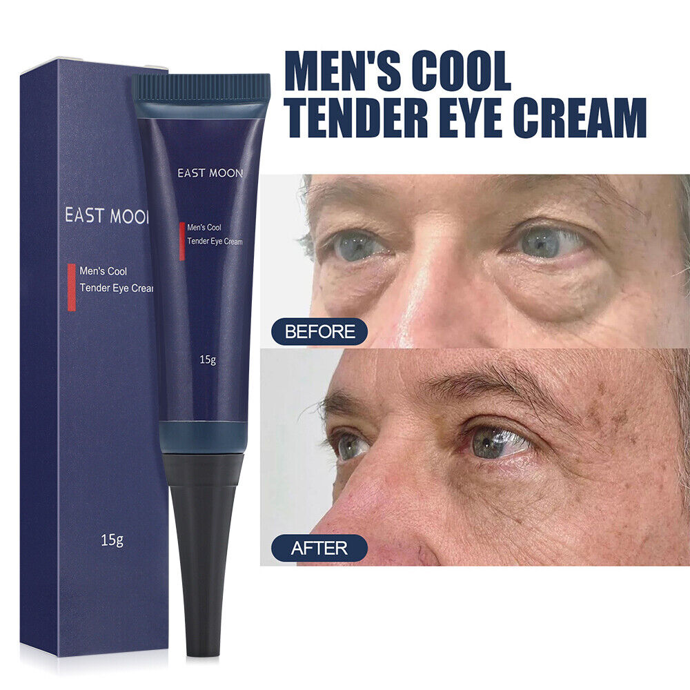 Men Skin Care Natural Eye Cream Dark Circle Eye Bag Fat Particle Remover Cream