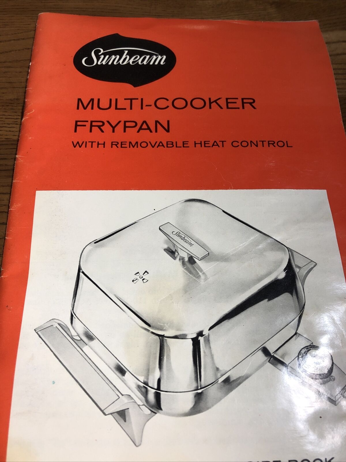 Sunbeam Multi-Cooker Frypan Instruction and Recipe Book, Teflon