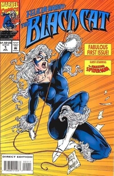 Felicia Hardy: The Black Cat (1994) #1 Direct Market FN. Stock Image