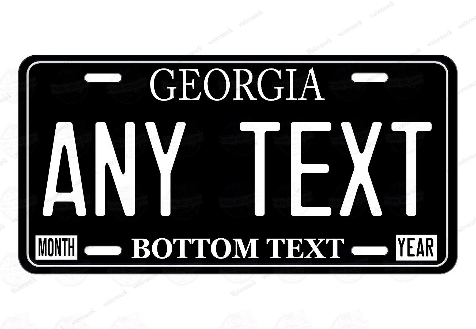 Georgia State Auto License Plate Tag For Car Bike ATV Keychain Fridge Magnet