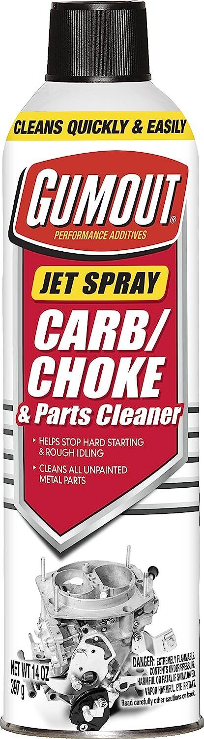 6 Pack Gumout Carb And Choke Carburetor Cleaner 14 Oz. Engine Parts Spray 