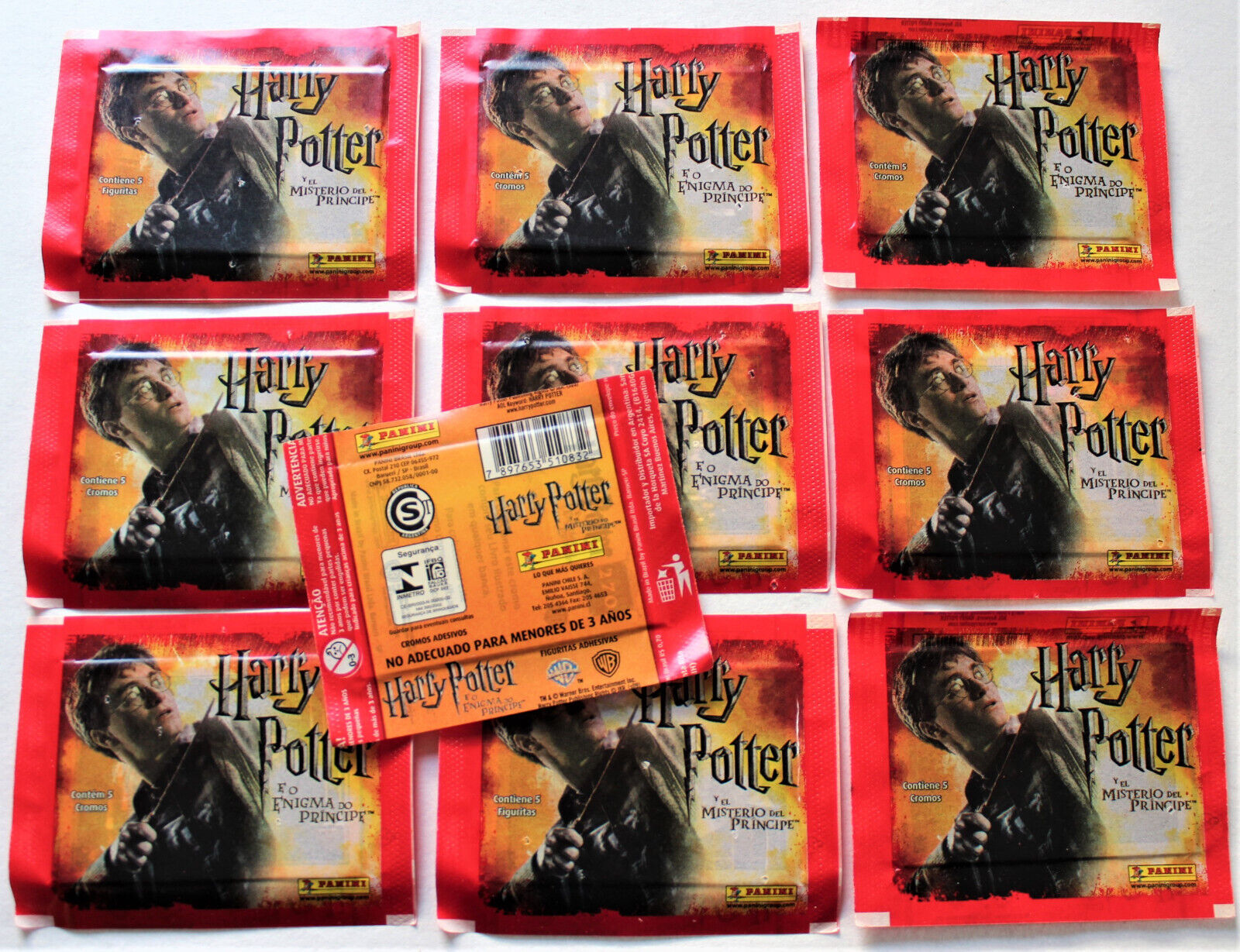Panini Sticker HARRY POTTER and the HALF-BLOOD PRINCE 2009 - 10 Packs Bags MINT