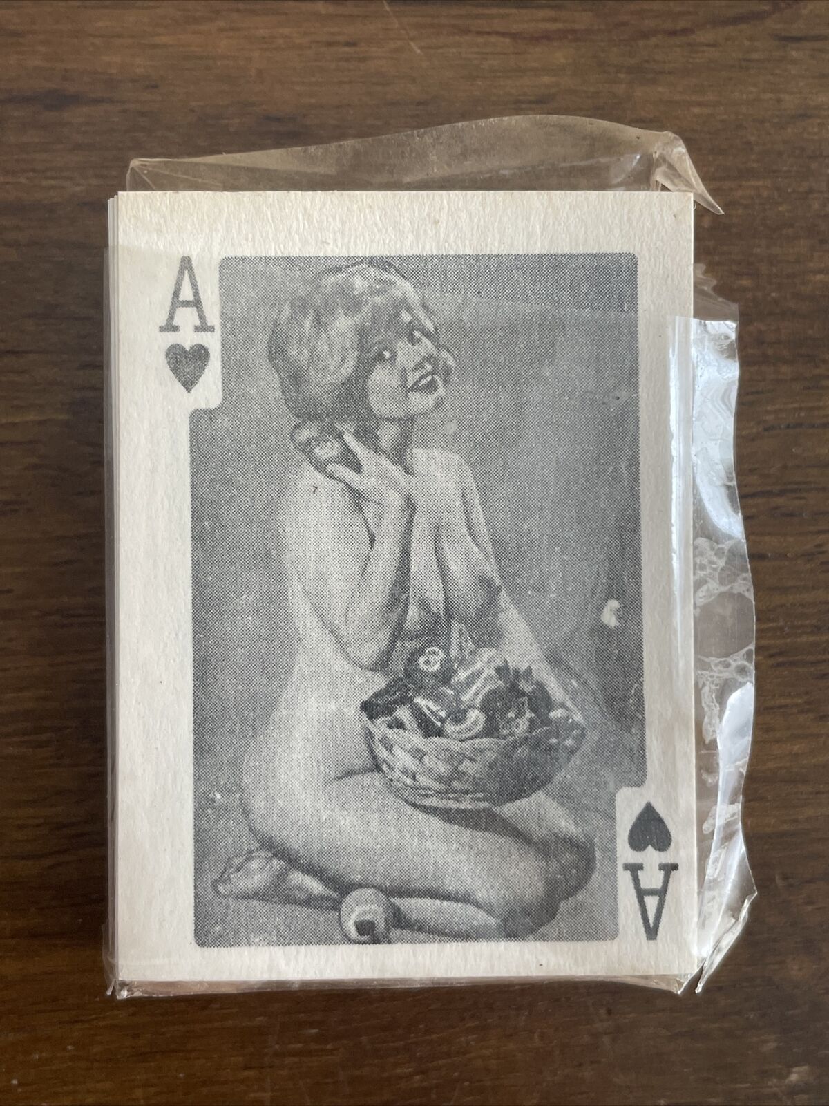 RARE Vintage 1960's Novelty Dainty Mini Playing Adult Nude 54 Cards Deck