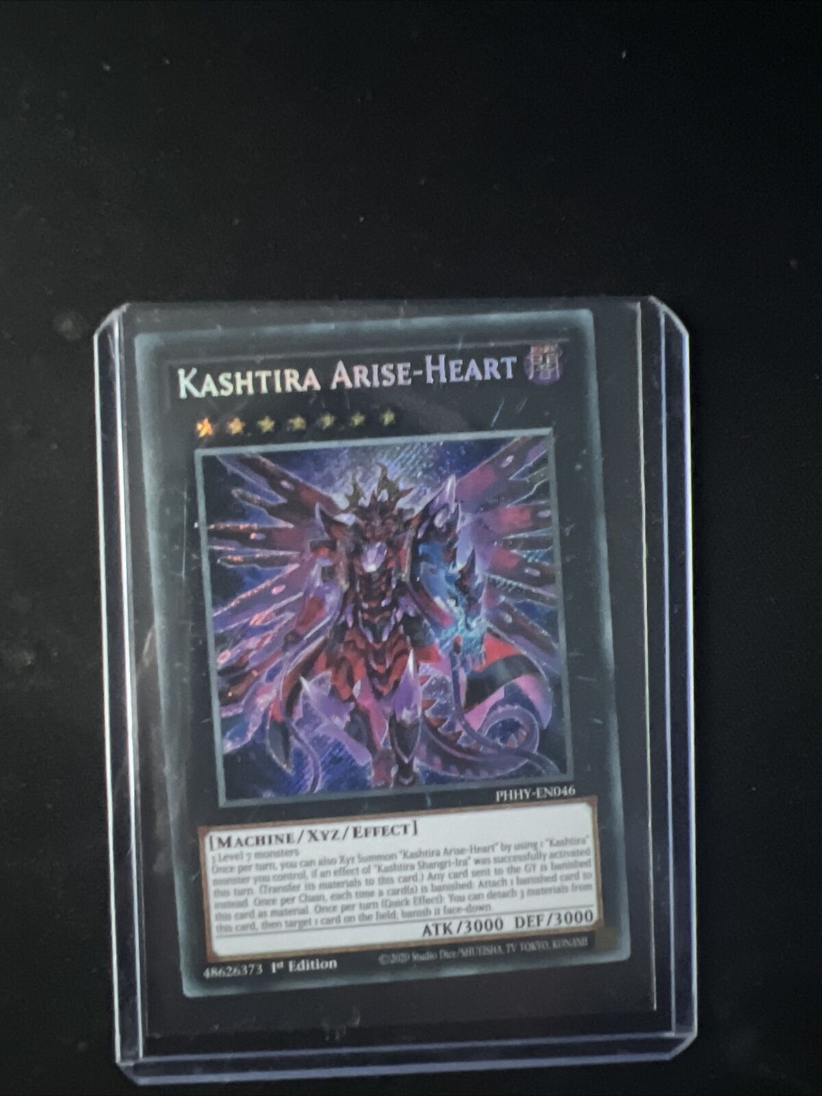PHHY-EN046 Kashtira Arise-Heart Secret Rare 1st Edition YuGiOh Card