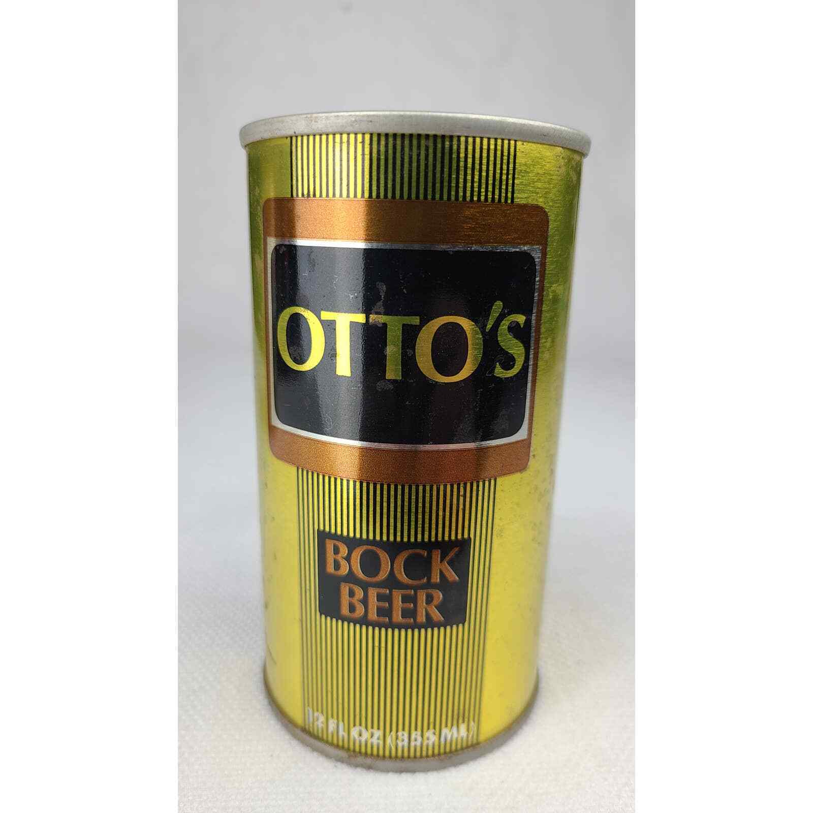 Otto's Bock Beer Walter Brewing Co Eau Clair WIS Pull Tab Beer Can