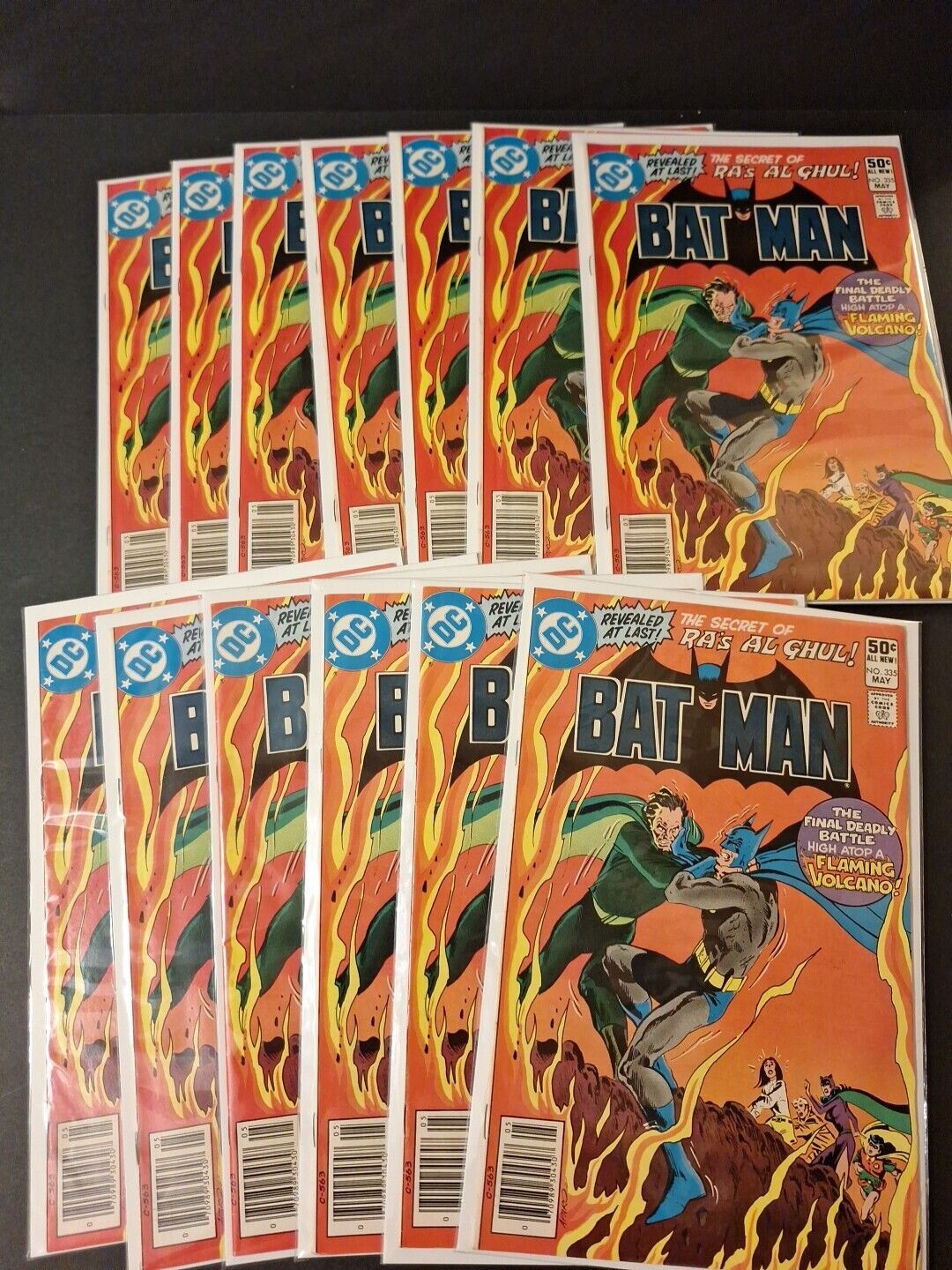 Batman #335 Newsstand DC Comics Bronze Age New Condition Ra's Al.Ghul High Grade