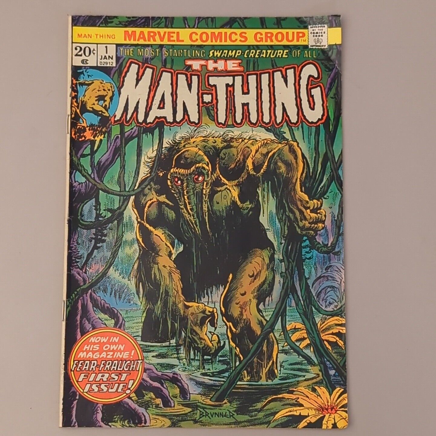 The Man-Thing #1 1st Solo Title Rare Marvel 1973