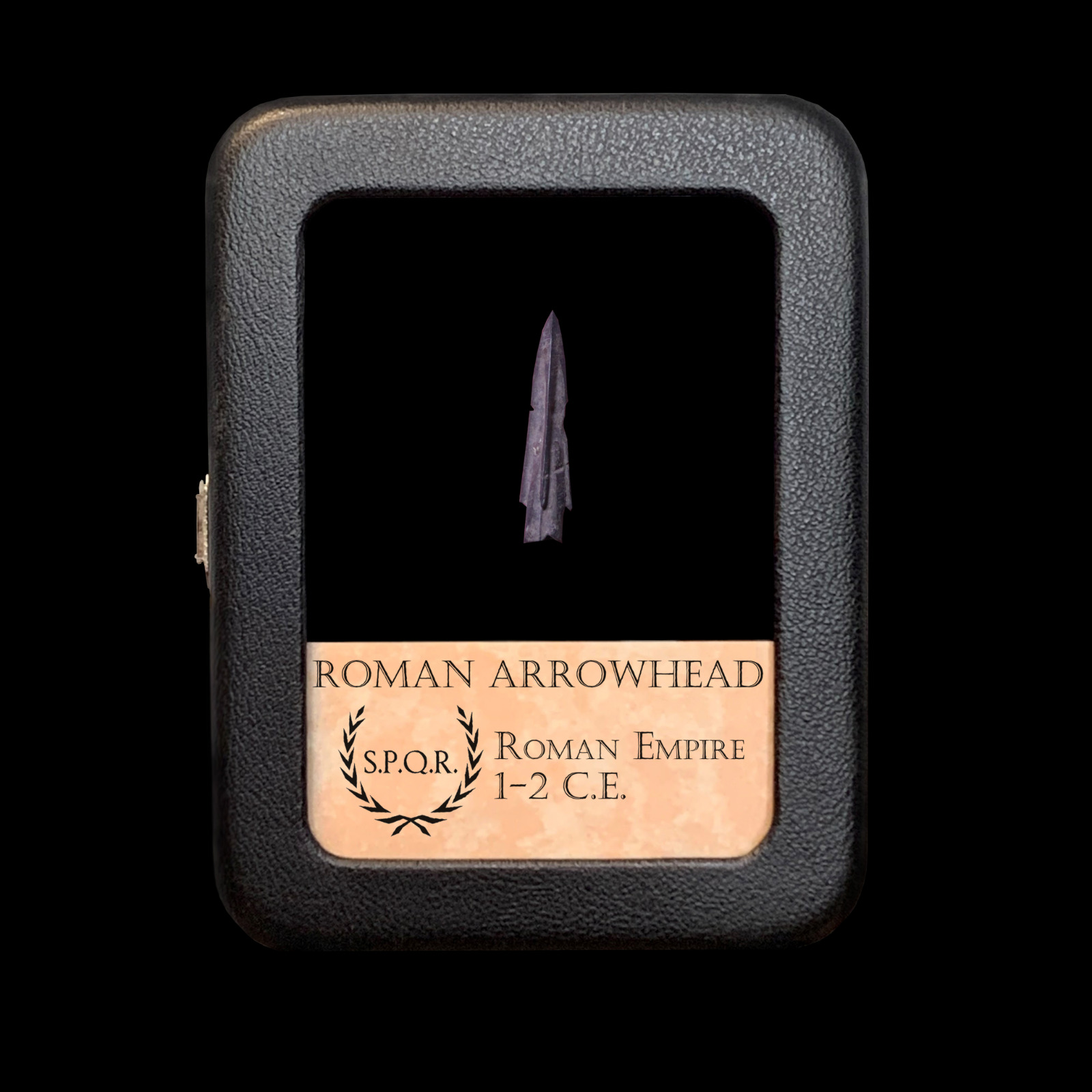RARE Roman Empire Arrowhead - 1-2 C.E. - With Display Case