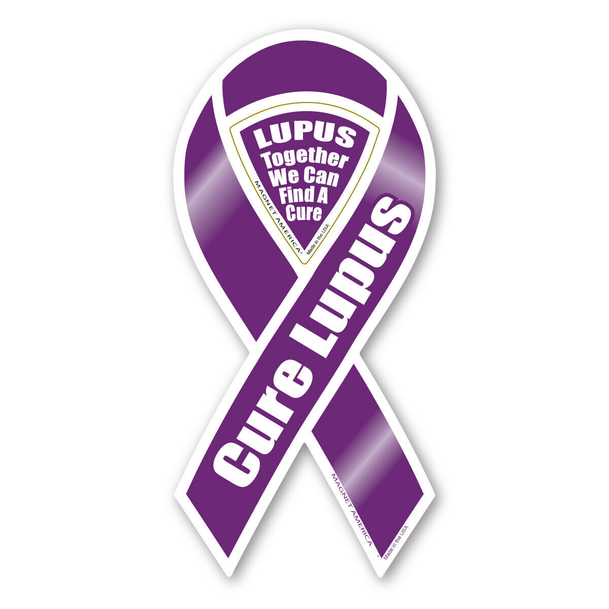 Cure Lupus 2-in-1 Ribbon Magnet