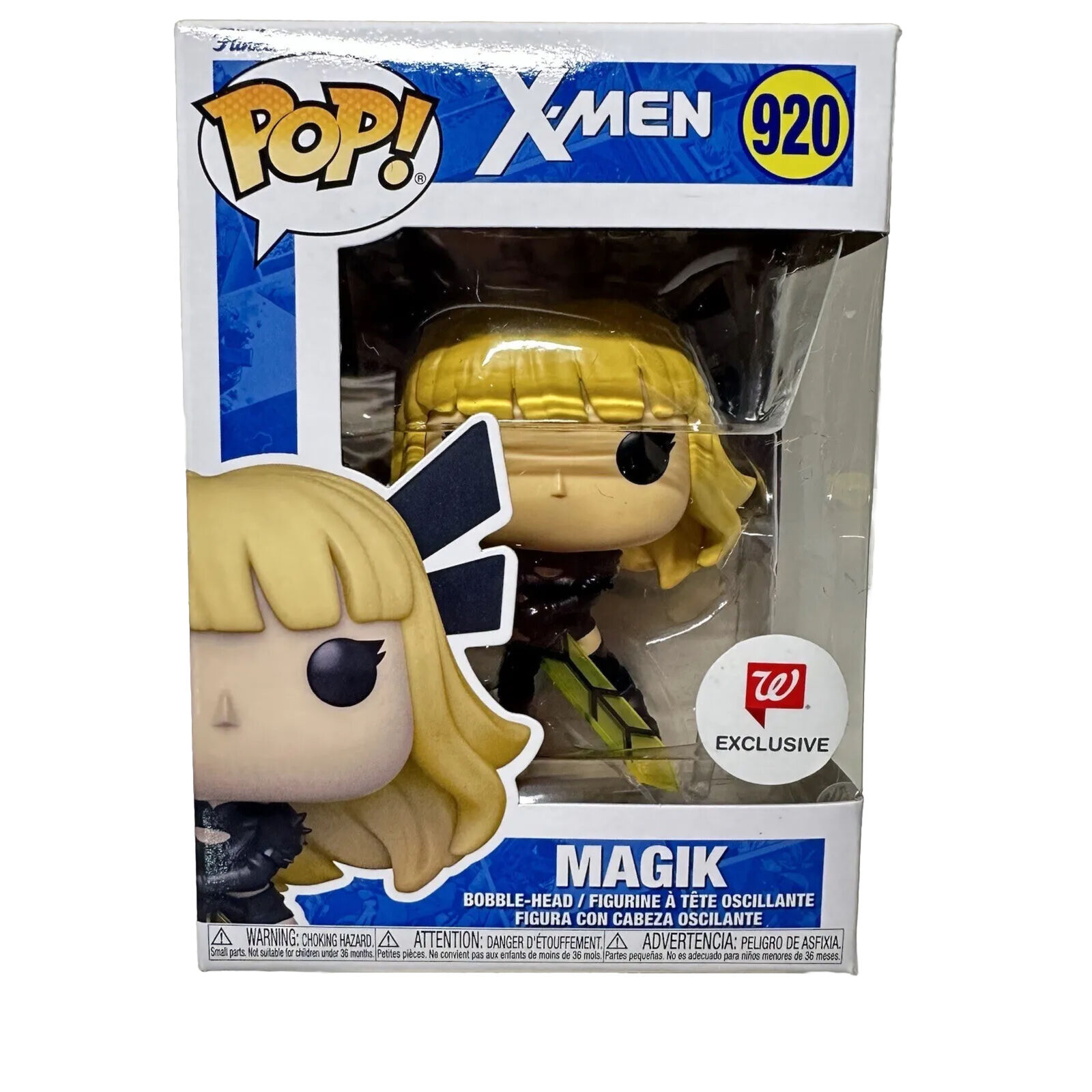 Funko Pop Magik #920 X-MEN Marvel Walgreens Exclusive Brand New