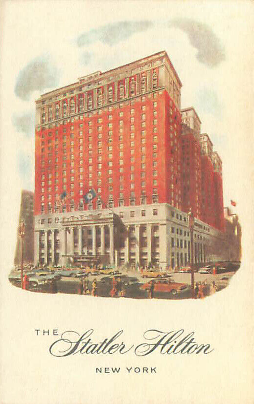 Vintage Postcard: The Starlet Hilton, New York 1962s