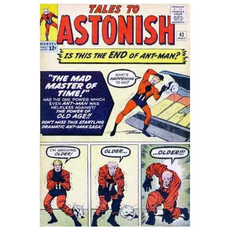 Tales to Astonish (1959 series) #43 in VG minus condition. Marvel comics [v|