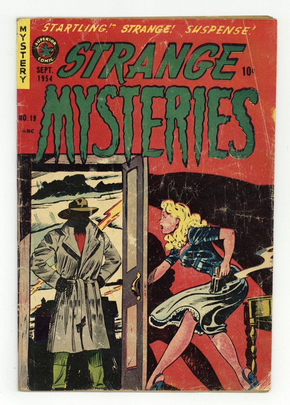 Strange Mysteries #19 FR 1.0 1954