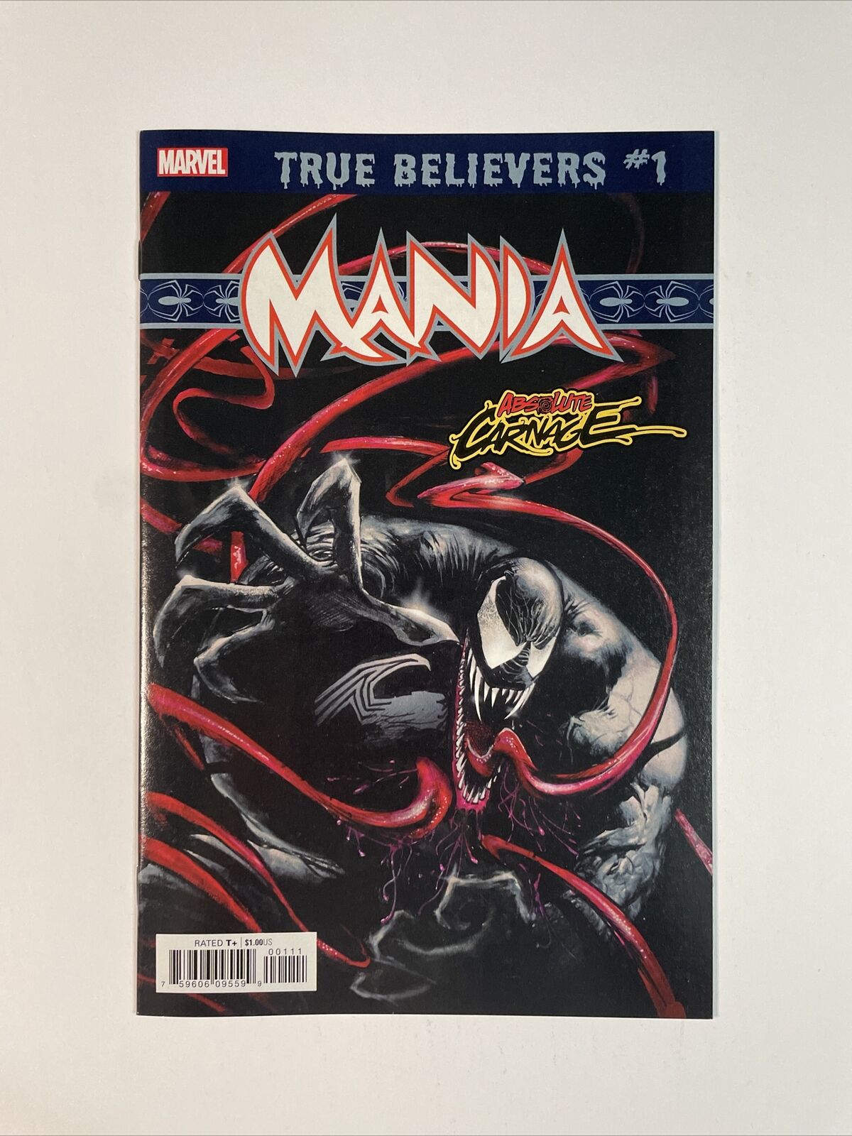 True Believers: Absolute Carnage Mania #1 (2019) 9.4 NM Marvel High Grade Comic