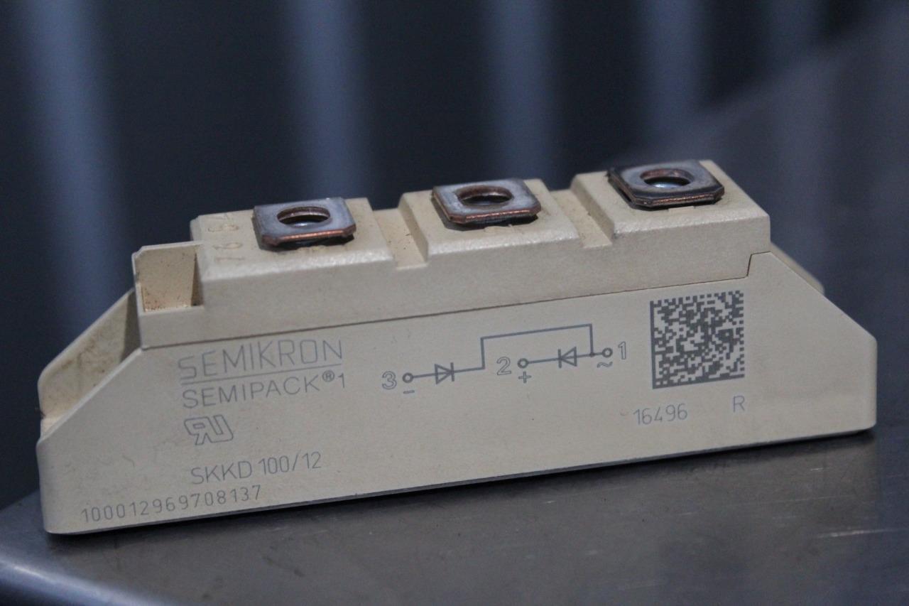 SEMIKRON Semipack 1 Rectifier Diode Module SKKD 100 / 12 Thyristor Diode