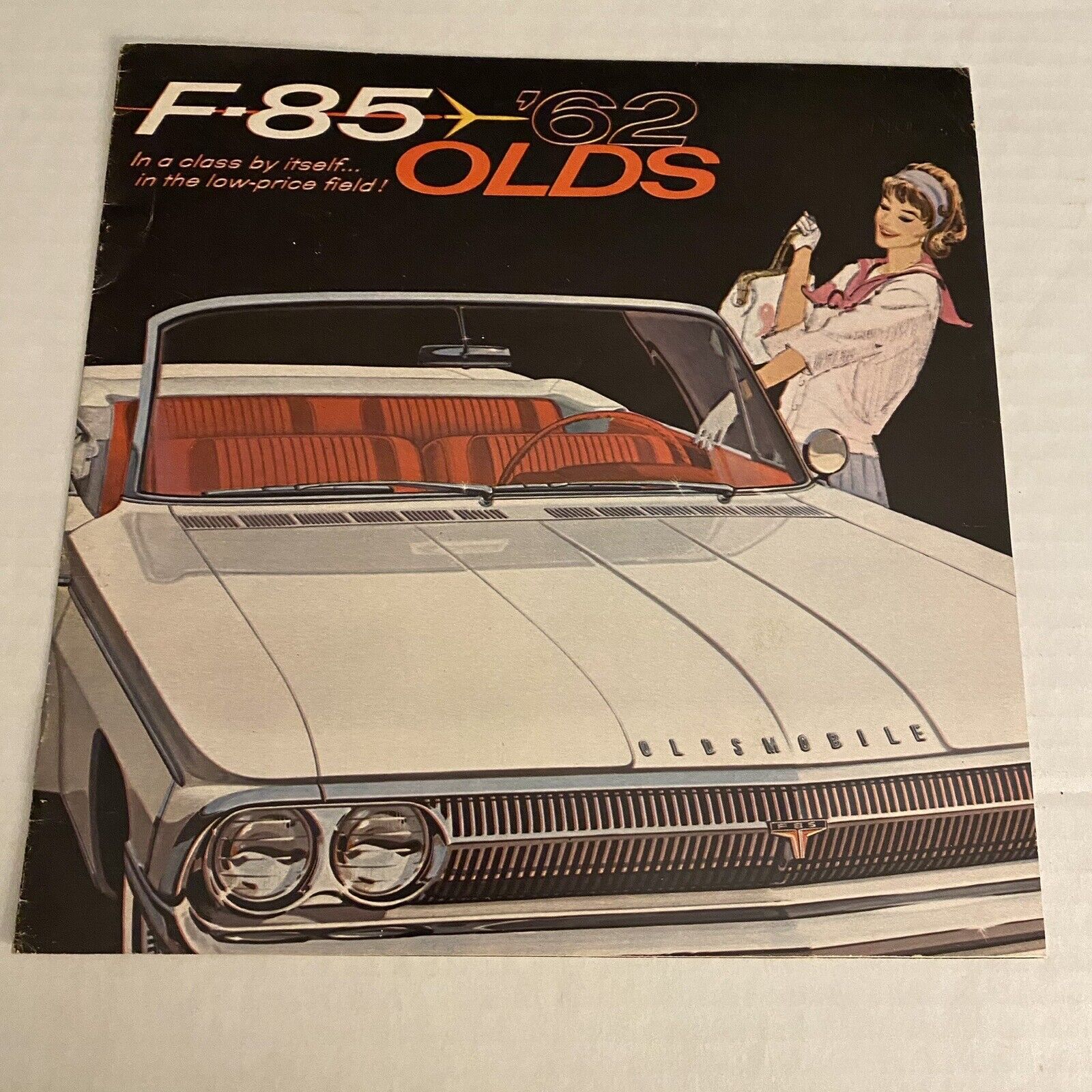 Vintage 1962 Oldsmobile F-85 Cutlass Club Coupe Station Wagon Sales Brochure