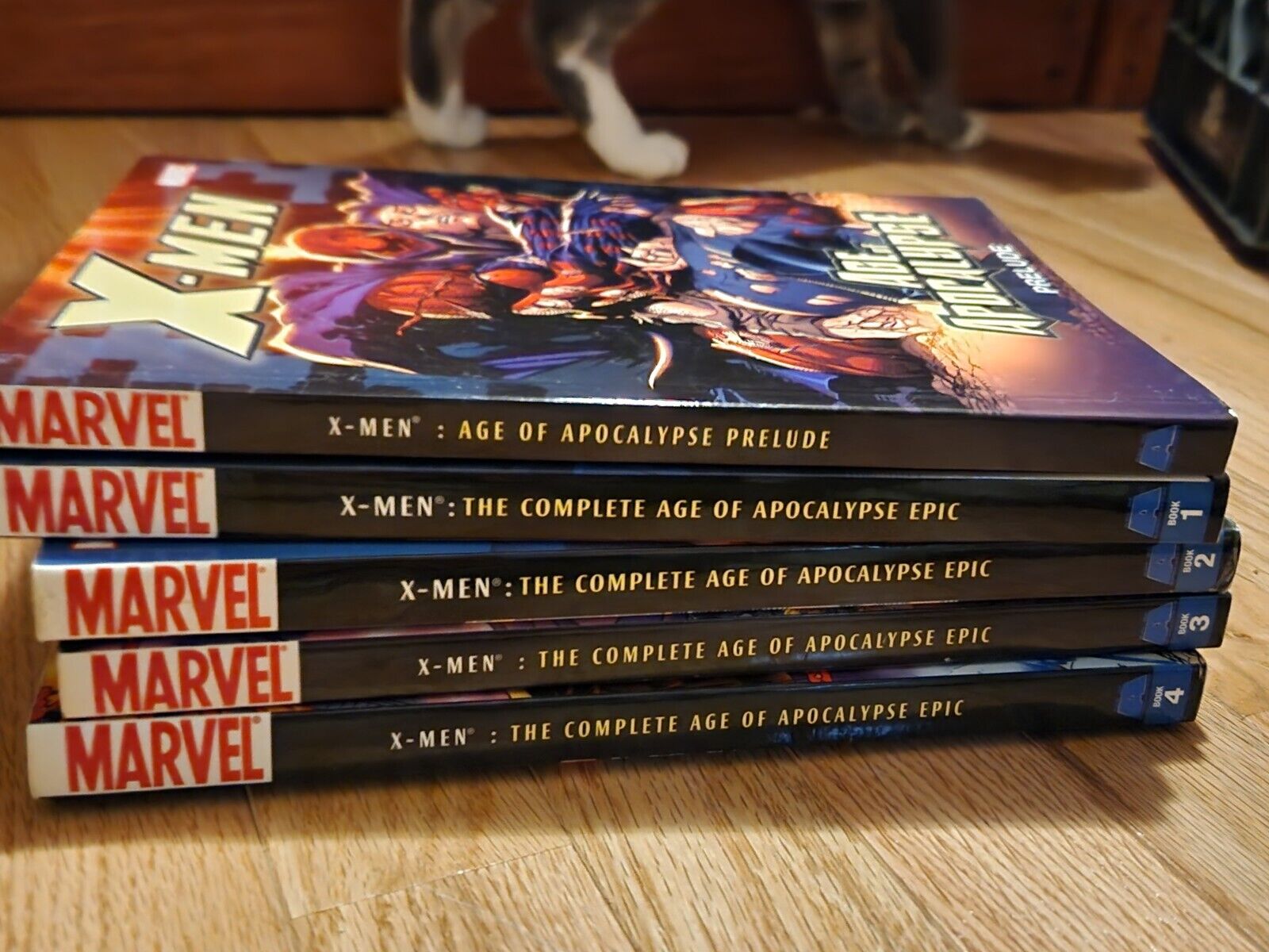 Age Of Apocalypse The Complete Epic Prelude, Vol 1-4 TPB Set & New AOA 6 Total