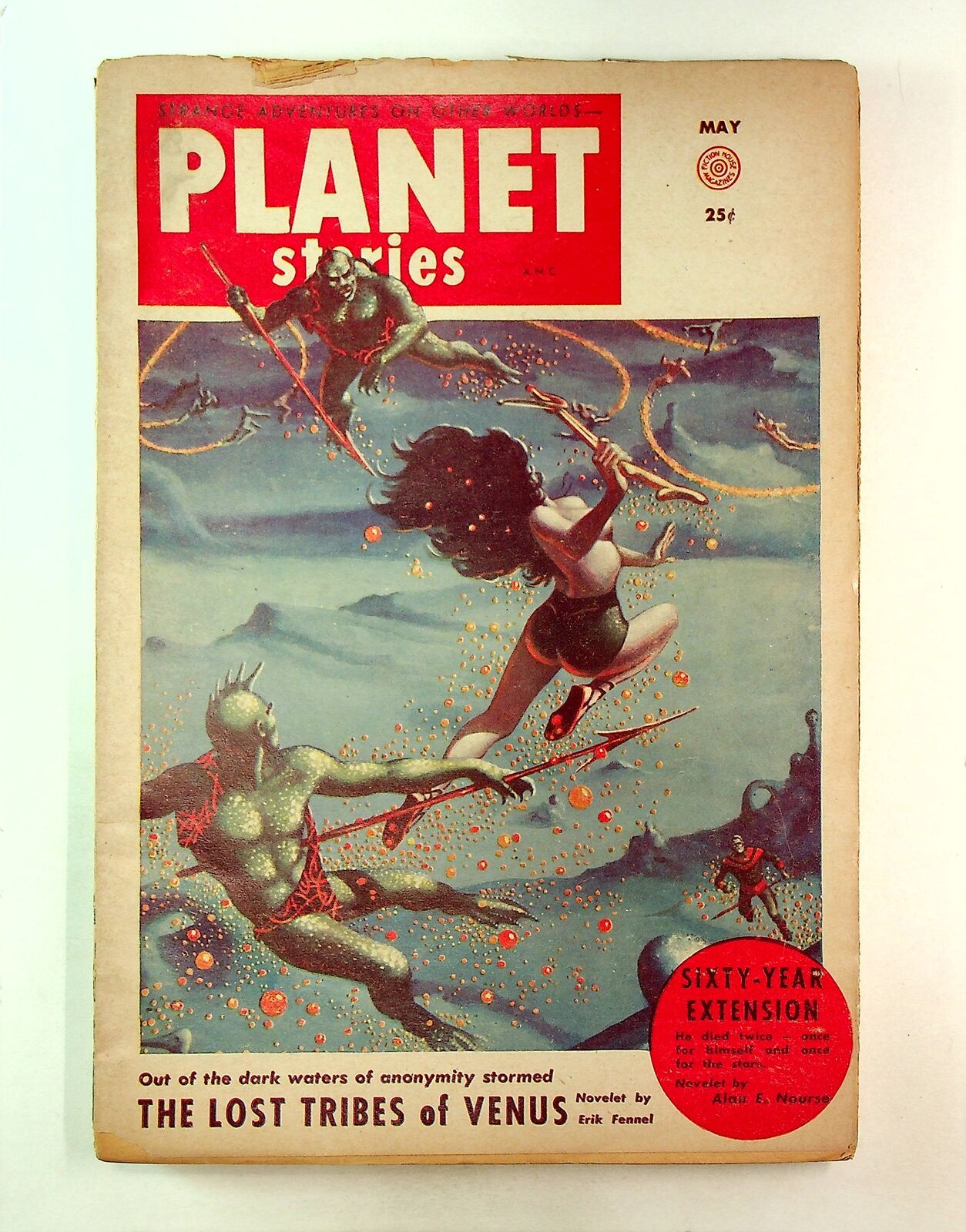 Planet Stories Pulp May 1954 Vol. 6 #6 GD