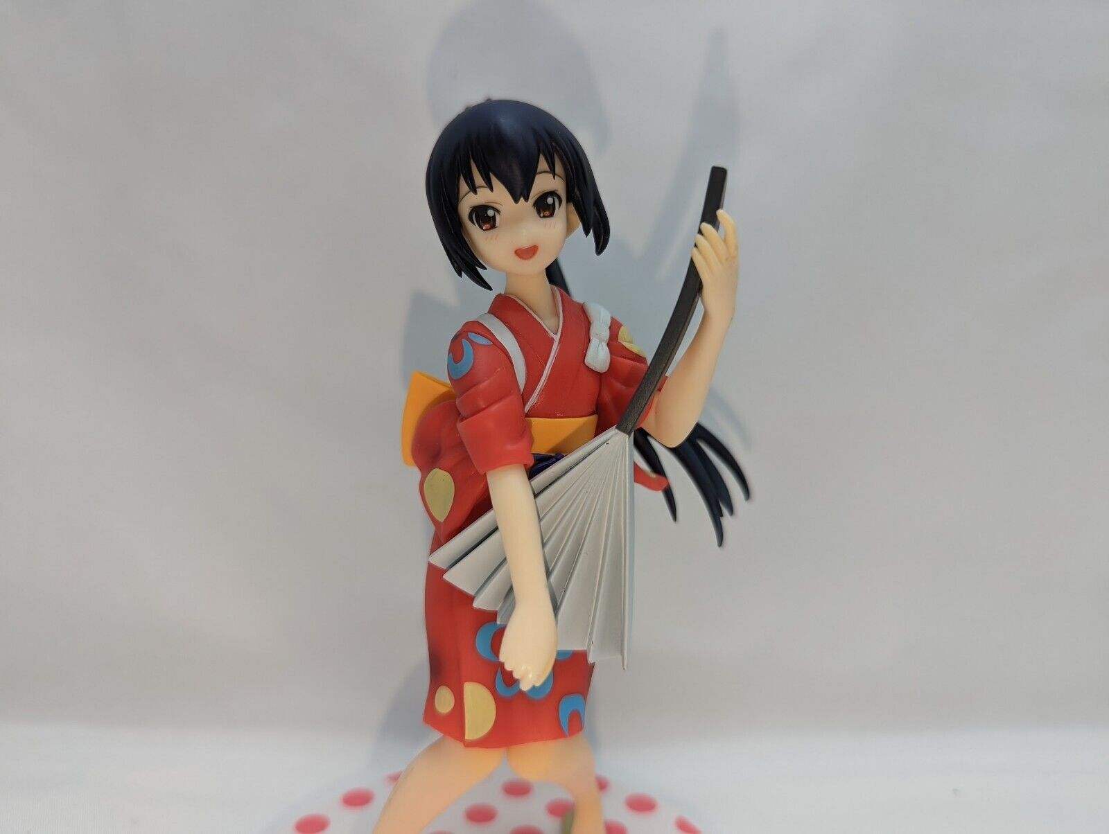 Banpresto K-ON Anime DX Azusa Nakano Yakuta Figure and Base  US Seller