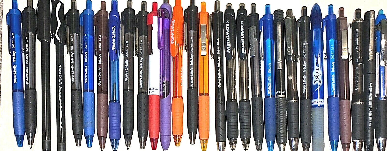 Collectibles,Pens,29,Ballpoint,Rollerball,Paper Mate,Mixed Lot,Ink Joy,Profile