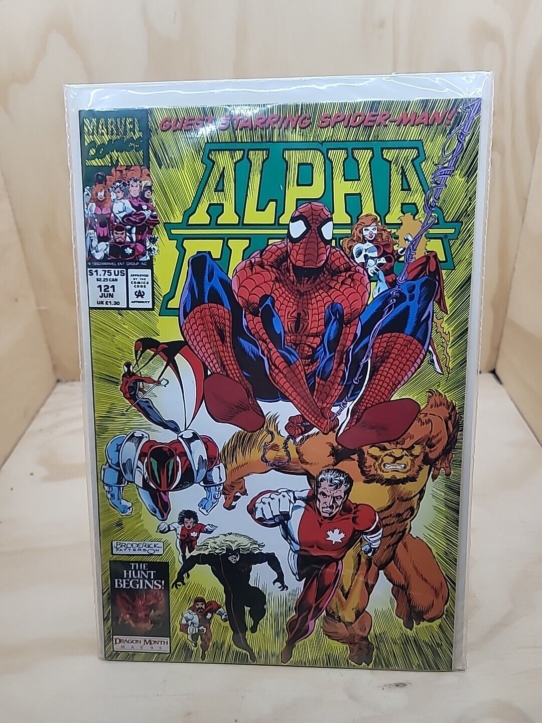 ALPHA FLIGHT #121 Marvel Comics 1993 SPIDER-MAN