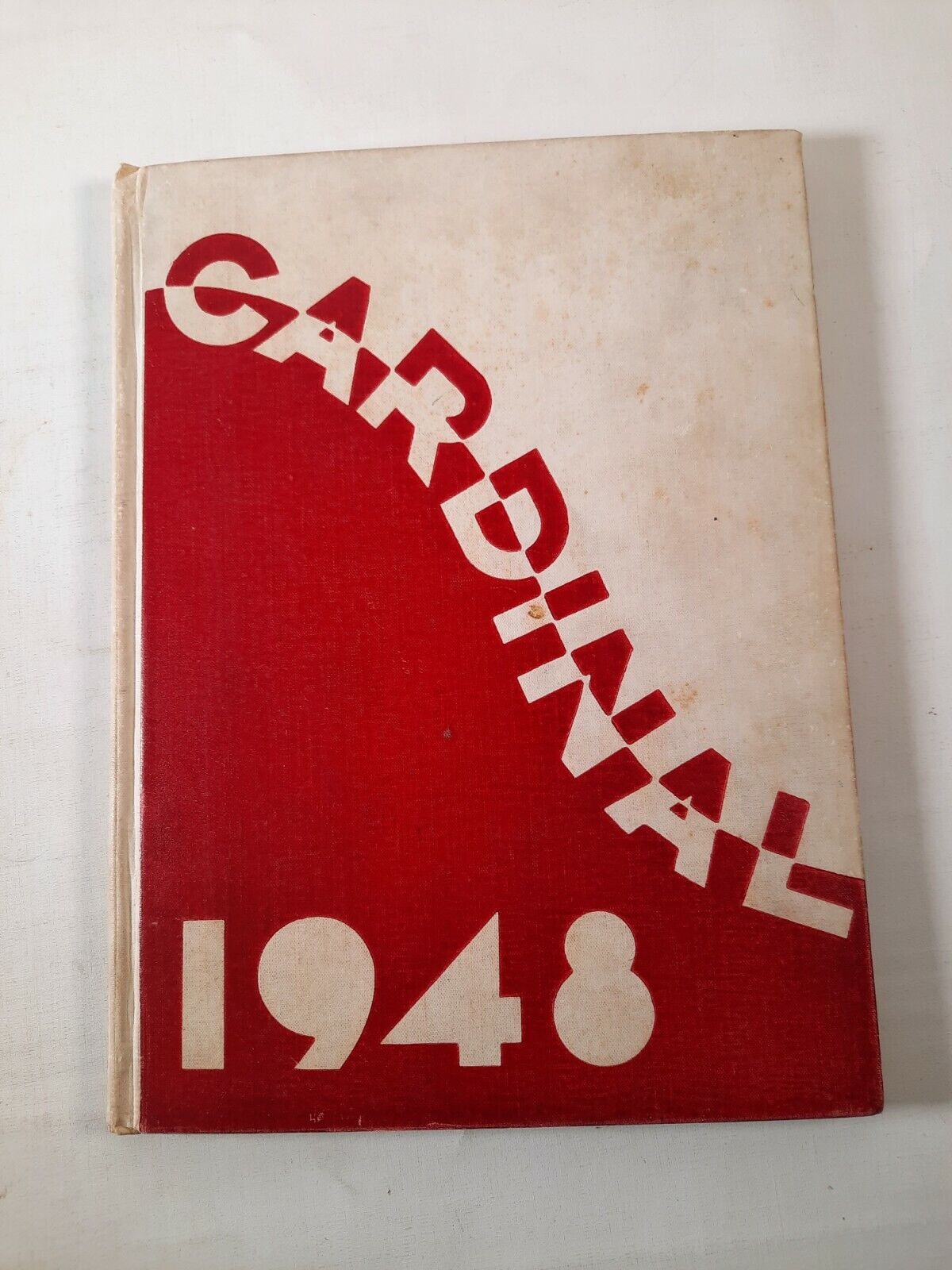 VINTAGE 1948 MINNEAPOLIS MINNESOTA MARSHALL HIGH SCHOOL YEARBOOK - THE CARDINAL