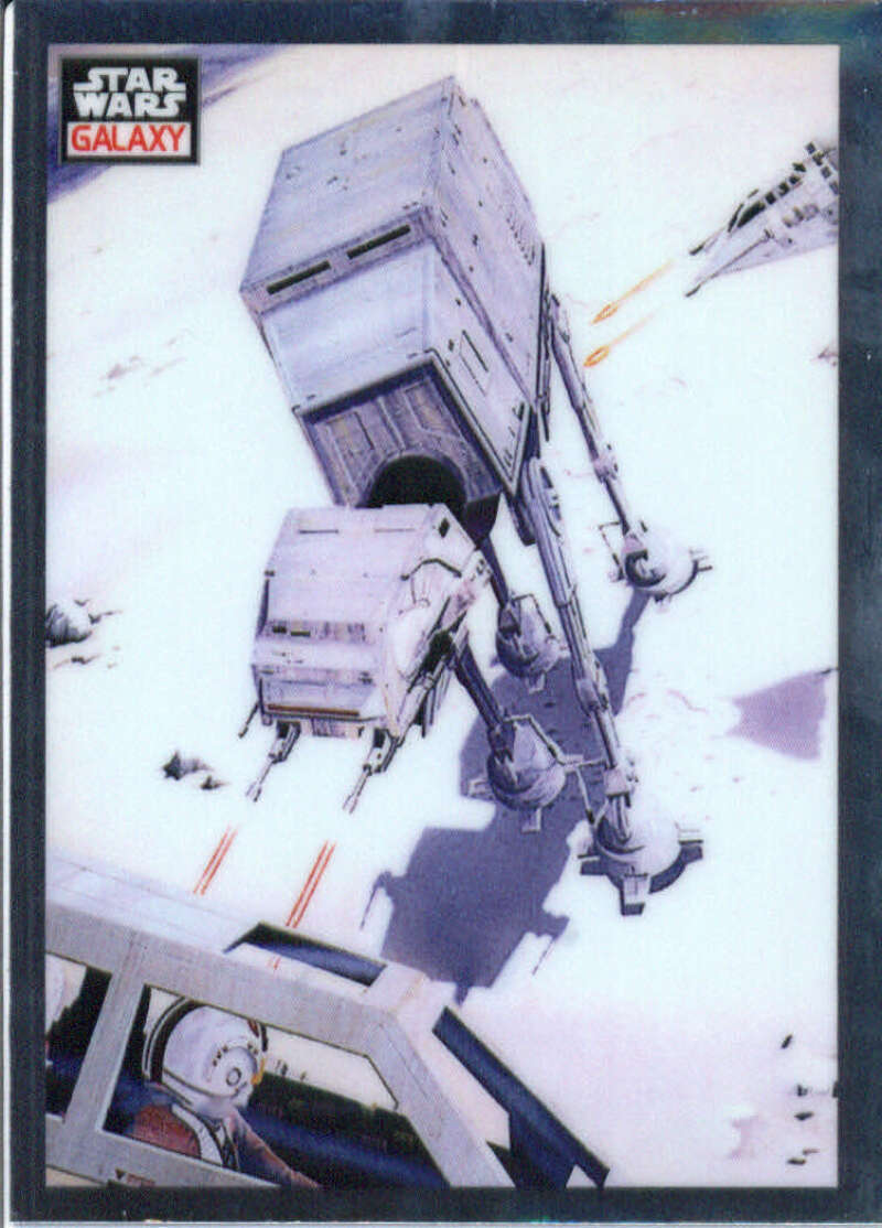 2023 Topps Chrome Star Wars Galaxy #3 Hoth from the Air