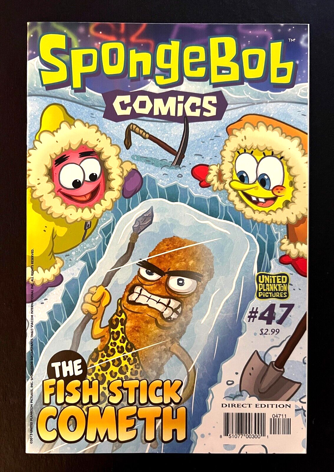 SPONGEBOB COMICS #47 Hi-Grade Larry The Lobster United Plankton Pictures 2015