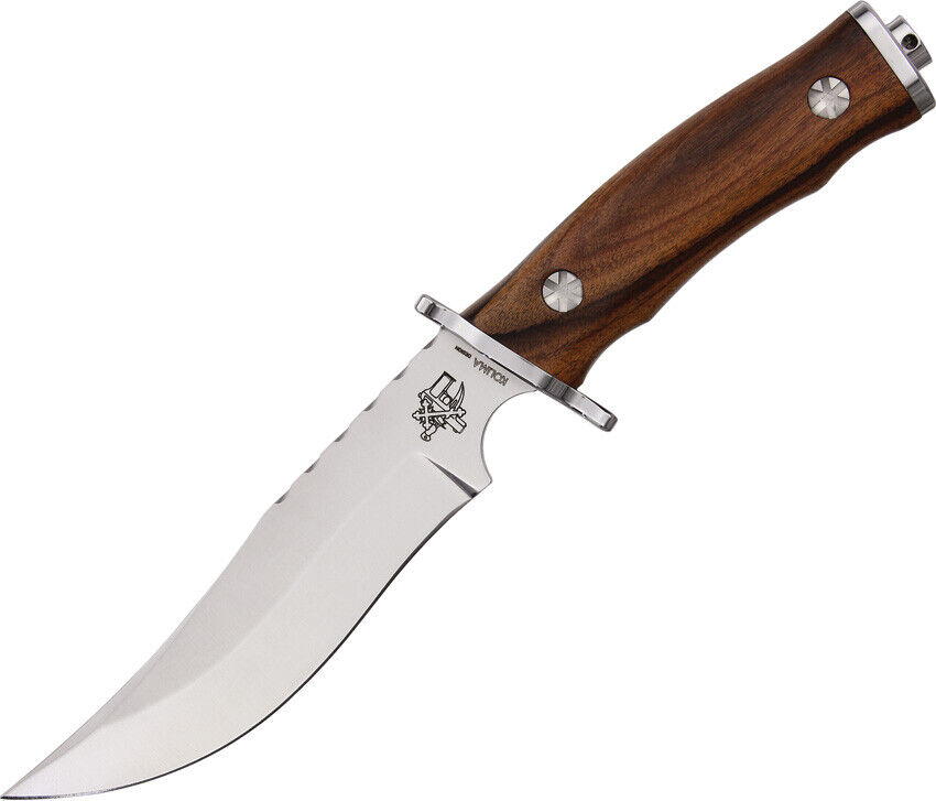 Maserin Siberian 987 Stainless Fixed Blade Knife Filework  + Sheath