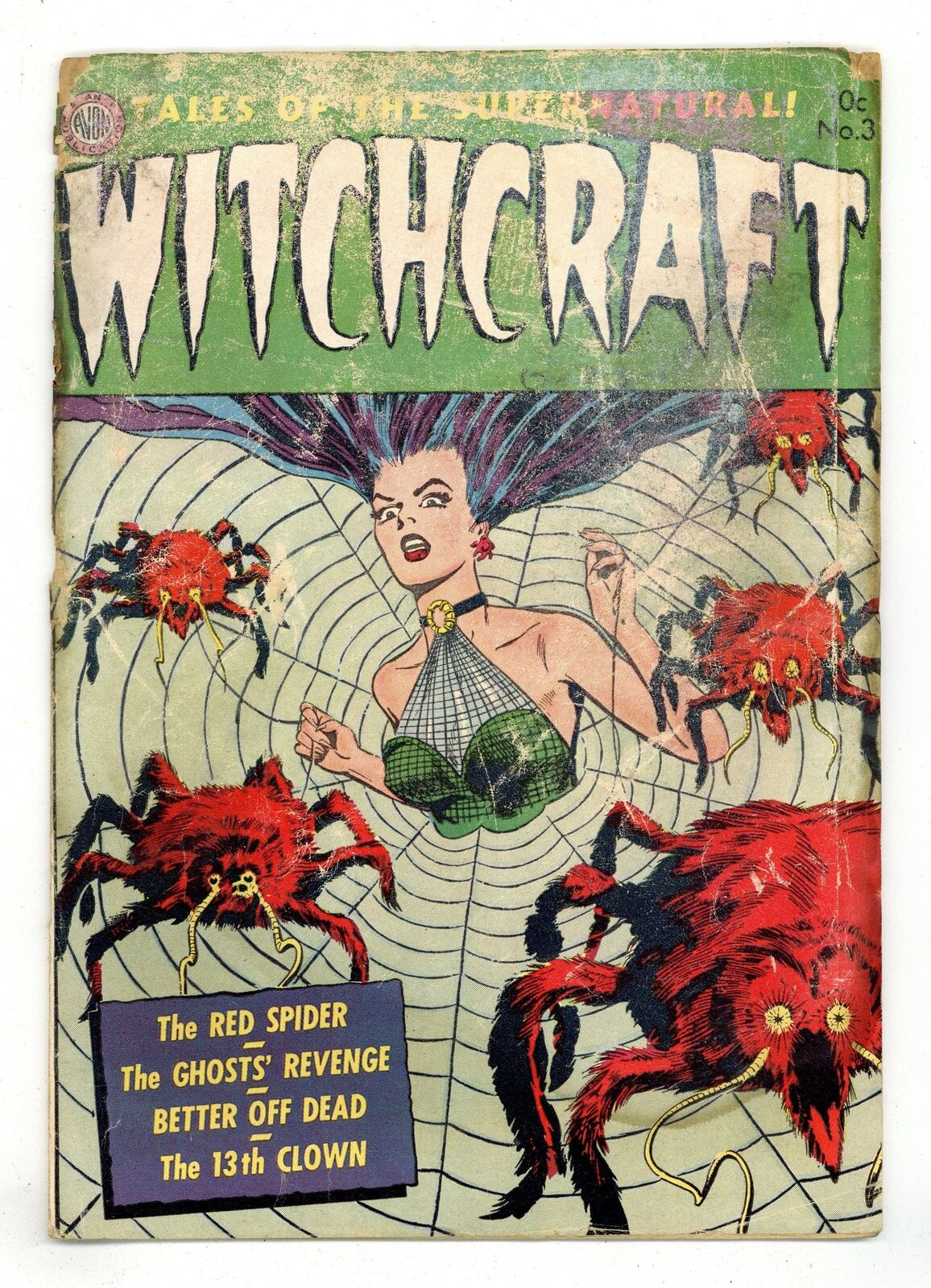 Witchcraft #3 PR 0.5 1952