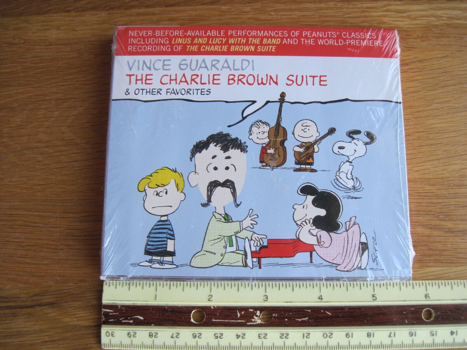 SNOOPY / PEANUTS MUSIC DISK VINCE GUARLDI NEW SEALED