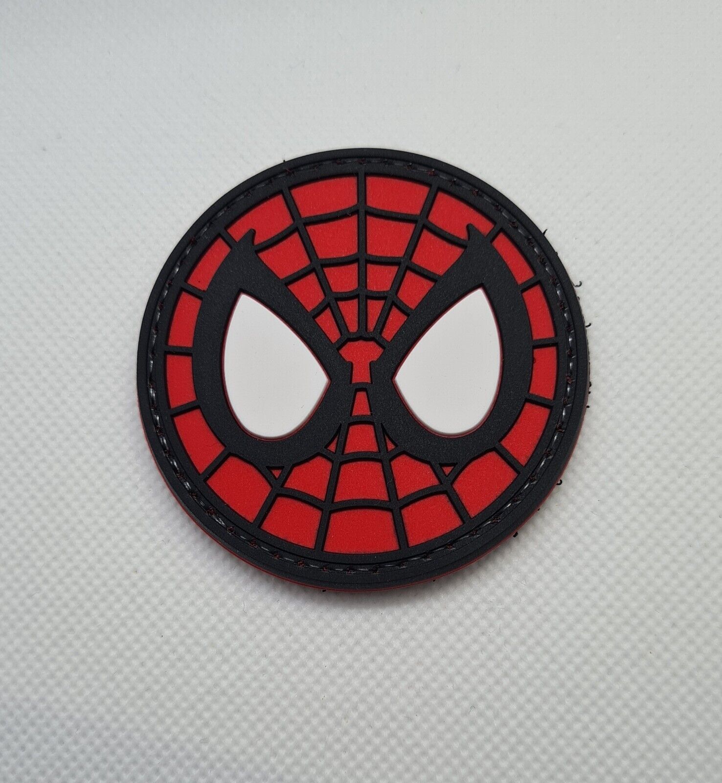 Spiderman Spiderweb 3D PVC Tactical Morale Patch – Hook Backed